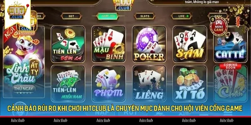 Cảnh báo rủi ro khi chơi HitClub là chuyên mục dành cho hội viên cổng game Cảnh báo rủi ro khi chơi HitClub là chuyên mục dành cho hội viên cổng game