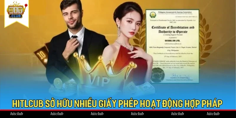 Giấy phép xóa tan nghi ngờ HitClub lừa đảo không Giấy phép xóa tan nghi ngờ HitClub lừa đảo không